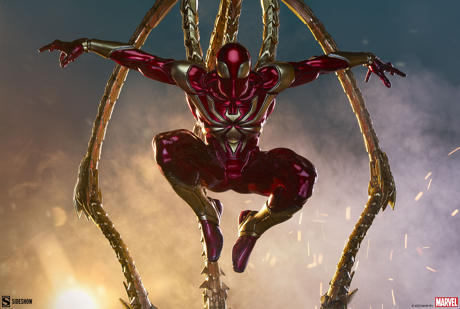 Pre-Order Sideshow Marvel Iron Spider Premium Format